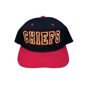 Vintage Pro Player Kansas City Chiefs Black Hat
